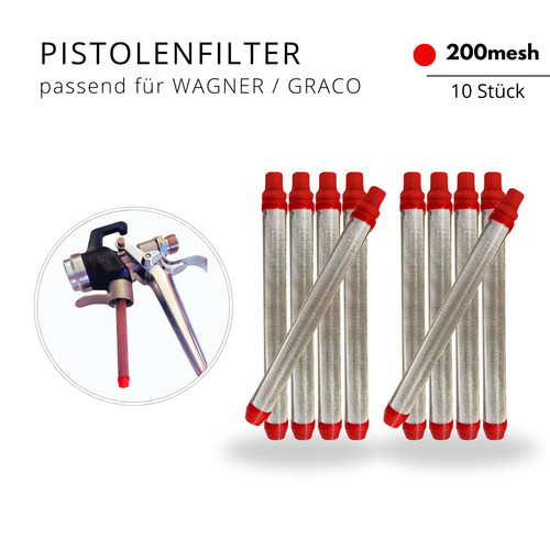 10x filter pistolen - pistolen, 200