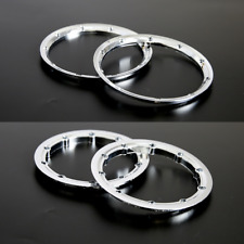 4pcs Naskleněné silberne