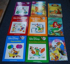 9 BÜCHER -WALT DISNEY/DIVERSE