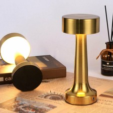 LED Tischlampe Touch Dimmbar mit Akku Tischleuchte Nachttischlampe Beleuchtung