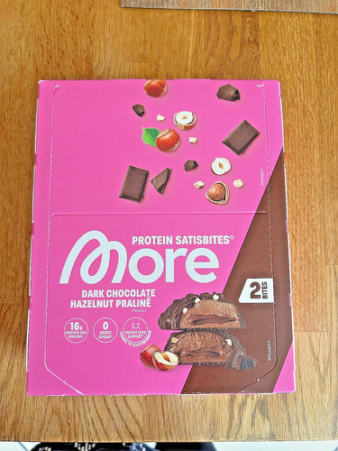 More protein satisbites dark - more,
