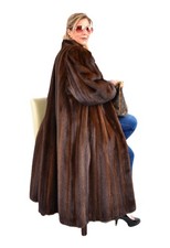 US5790 REAL MINK FUR COAT FULL