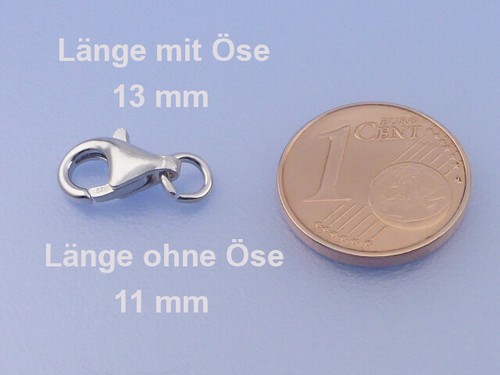 Echt 925 silber karabiner - echt,