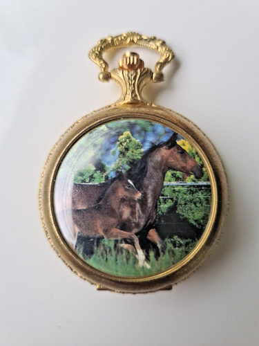 Taschenuhr pocket watch - taschenuhr, pferd