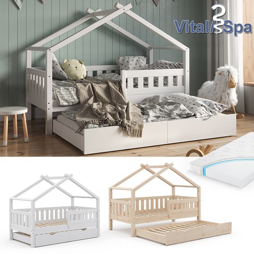Kinderbett babybett hausbett - kinderbett,