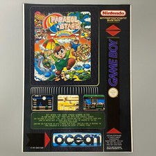 Sonnenschirm Stars Regenbogen Inseln II Nintendo Game Boy Nes 1992 Retro Werbung
