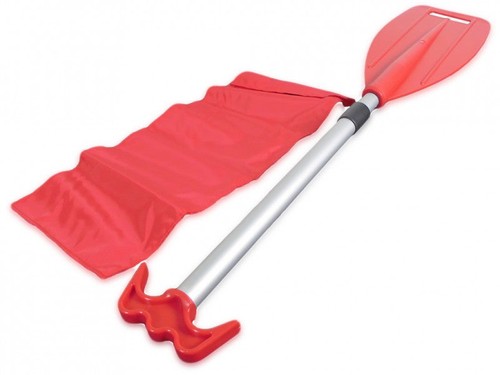 Teleskop paddel mit bootshaken - mit,