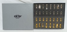 Star Trek Schachspiel von Franklin Mint - kompletter Figurensatz - gut erhalten