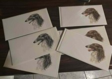 * Windhund *  BARSOI *  BORZOI    * Levrier ***   Postcard Set  # 1