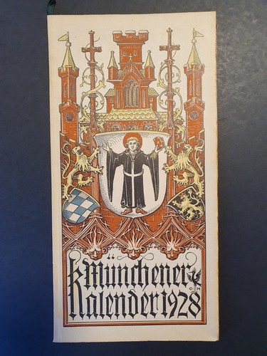 Münchener kalender 1928 - münchener,