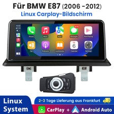 10.25"Linux Carplay Autoradio Idrive Für BMW 1er E81 E82 E87 E88 2006-12 GPS USB