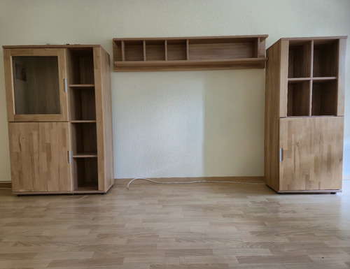 Moderne schrankwand holz - moderne,