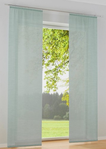 Gardine grün 145x60cm - , heine