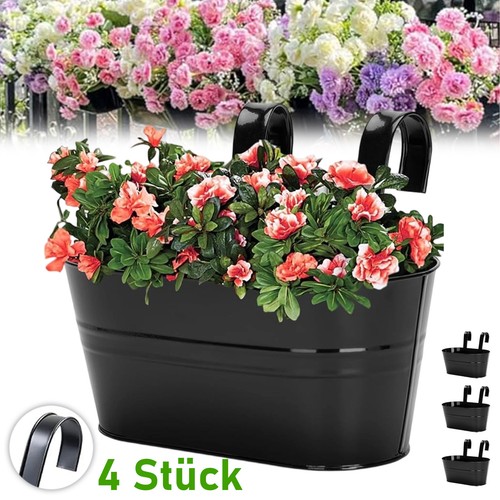 4er set hängetopf blumentopf - set,