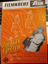 Filmwoche Fachzeitschr. f. d. dt. Filmwesen 1960 Schlager-Raketen Ruth Leuwerik