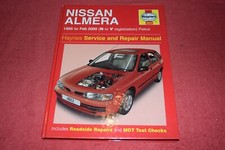 Reparaturanleitung Reparaturhandbuch Nissan Almera Typ N15 1995 - 2000