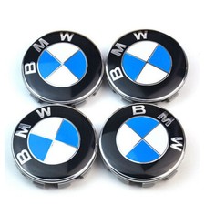 4 Stück 68MM BMW Nabendeckel Radnaben Nabenkappen Radkappe Felgendeckel Embleme