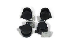 4 Stück Möbelrollen mit