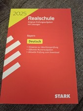 Set Realschule Original-Prüfungsaufgaben u. Lösungen 2025 Deutsch u.Mathe Bayern