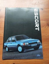 Ford Escort ´86 inkl. XR 3i  - PROSPEKT (Januar 1986)