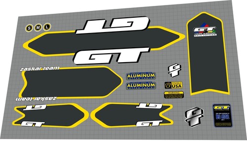 2004 zaskar team decal - gt,