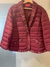 Toller Stepp-Blazer  –  Gr. 46  – weinrot  –  siehe Bilder + Masse !