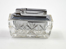 Tischfeuerzeug PREDOM Termet Gasfeuerzeug aus Glas Feuerzeug Lighter 9511