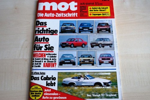 Mot 1980 renault r - mot, 15/1980