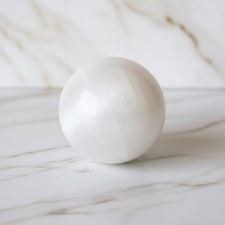 Selenit kugel 10cm - selenit,