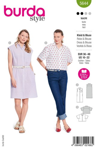 Schnittmuster burda damenbluse - burda,
