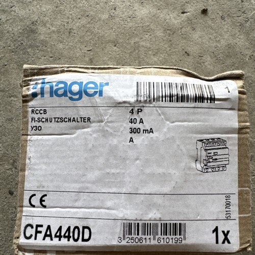 Hager cfa440d - hager,