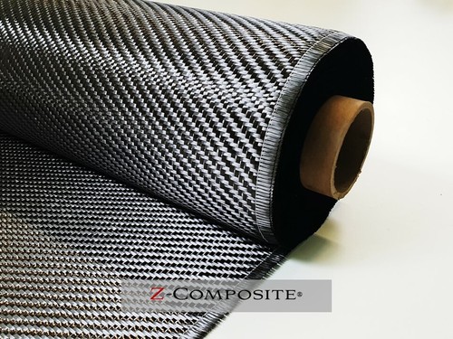 Carbongewebe köper 500g - köper, 500g/m²