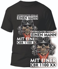 CBR 1100 XX T-Shirt Mann Motorrad Biker Motorradbekleidung Shirt Zubehör Tuning