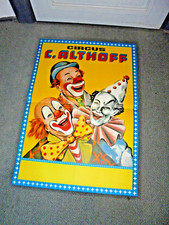 1972c plakat 85x60 CIRCUS CARL