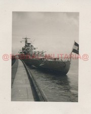 H113 Foto Wilhelmshaven Kriegsmarine Panzerschiff DEUTSCHLAND Vorkrieg Lützow