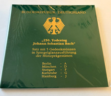 5x 10 DM,  Gedenkmünzen ,"