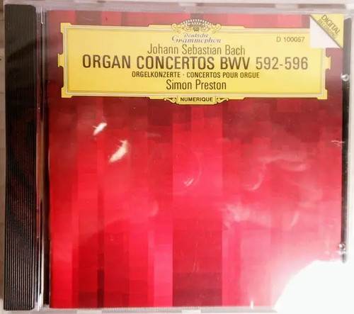 Bach simon preston - /,