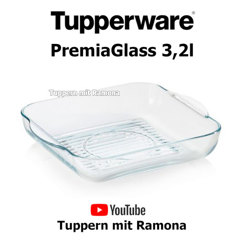 Tupperware premia glass - tupperware,