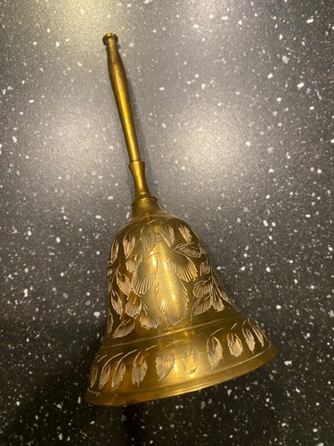 Messing tischglocke indien - messing,