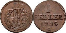 Sachsen Dresden Heller 1779