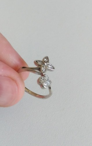 Ring aus massivem silber und - ring,