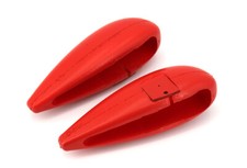 Extra 300 3D EPO 1200mm rot silber Radschuhe Ersatzteil spare part