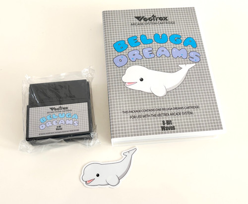 Vectrex spiel beluga - vectrex,