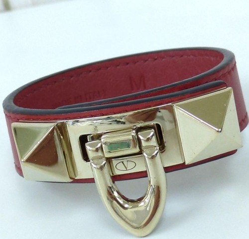 Valentino garavani rot leder - garavani,