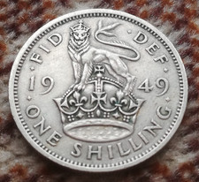 One Shilling  1949     Münze England/Großbritannien