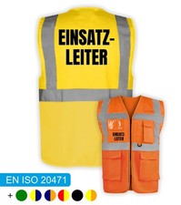 EINSATZLEITER Warnweste |