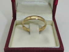 750 Gelbgold 18K Gold Ring  4,47 g Trauring Ehering RG 61 -19,4 mm 5264a