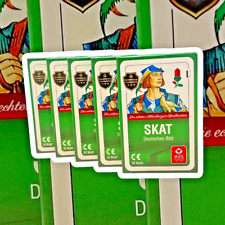 SKAT je 32 Blatt Skatkarten Deutsches Bild ASS Spielkarten Karten Spiel/1,58€ Q