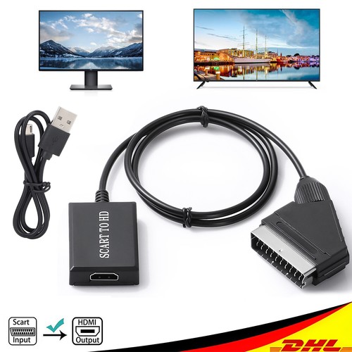 Scart auf hdmi - scart, adapter