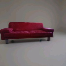 Sofa Couch Sessel 2-Sitzer + Sessel Alcantara Liege Wildleder 